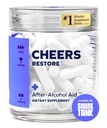 Cheers Restaurar Suplemento com DHM + L-Cysteine Sinta-se melhor depois de beber e apoiar seu fígado 12 doses de diidromiricetina, cisteína, Prickly Pear, B-Vitaminas, Ginger