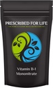 Prescrito para a vida Vitamina B1 Mononitrato em pó, Thiamine B1 Suplemento (1kg / 2,2lb)