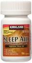 Kirkland Signature Sleep Aid Doxylamina Succinate 25 Mg, 96-Count (1 garrafa) Nighttime Sleep Aid