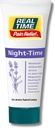 Tempo real dor alívio noite creme 4oz tubo - 22 Ingredientes naturais: 5% Arnica, Melatonina e Lavanda - Aids sono & facilidades desconforto em articulações, músculos, nervos, dores nas costas, contusões e tensão corporal