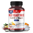 Ultra Red Yeast Rice CoQ10 - Promover a Saúde Global com Niacin, L-Arginina, L-Citrulina (90 Count (Pacote de 1))