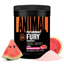 Animal Fury Pré Treino Pó - Melancia, 350mg Cafeína, BCAA Aminoácidos, 2g Beta Alanine, Citrulina e Tirosina, Energia, Foco, Força, Endurance, Pré-treino para Homens e Mulheres, 20 Servings
