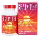 Natural Equilíbrio Pep Cérebro Suplemento Função Cérebro com Ginkgo Biloba, Kola Nut ajuda a melhorar a memória, foco e clareza mental