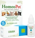 HomeoPet Tosse, suplemento de tosse natural e seguro para cães, gatos e animais de estimação pequenos, 15 mililitros