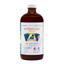 LIQUIDHEALTH Atenção Multivitamínico líquido para crianças e adolescentes - melhora a retenção de memória, concentração, foco, humor, relaxamento e calma - Made in the USA, Great Taste, Vegan, livre de açúcar (16 onças)