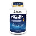 Dr. Berg Magnesium Glycinate 90ct – 4-in-1 Chelated for Muscle, Nerve, Sleep & Stress Support*– w/ D3, B6 & Zinc – 4X Lab-Tested – No Fillers – Formulated in USA, GMP-Certified