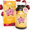 Hemir Naturezas ajuda super estrelas vitamina C para crianças 4-12 anos, 60 comprimidos mastigáveis