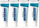 CareAll Anti-Itch Cream 1,25oz (4 Pack) Bloqueio de histamina, Difenidramina HCI 2% Analgésico tópico & Zinc Acetato 0,1% Proteção da pele para dor temporária e alívio de coceira de coceira comum ao ar livre