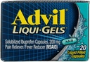Advil Pain Reliever / Redutor de Febre Liqui-Gels 20 CP - Compre Pacotes e salve (Pacote de 2)
