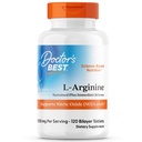 Melhor L suplemento de arginina para homens e mulheres - L-Arginina 1000 mg por serviço, Suporta níveis de óxido nítrico (NO), Mantido Plus libertação imediata - 120 comprimidos bicamada
