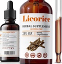 FabLab Licorice Root Extract - Suporte Imune Herbal- Glycyrrhiza Glabra Suplemento para Digestion Restaurar Fadiga de Saúde Respiratória -Non-GMO (Licorice 2 Fl Oz)