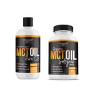 MCT Oil Cápsulas e Pure C8 MCT Oil Bundle.