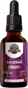 Amor da Terra - Cayenne extrato de ervas sem álcool Tintura, Cayenne super concentrada (Capsicum annuum) Pimenta seca (2 Fl Oz)