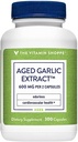 A Vitamina Shoppe Odorless Aged Alho Extrato - Suporta Saúde Cardiovascular - 600 MG (300 Cápsulas)