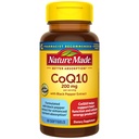 Nature Made CoQ10 200mg por serviço com extrato de pimenta preta para melhor absorção de nutrientes, Suplemento CoQ10 para apoio à saúde do coração, 60 Softgels, 30 dias de fornecimento