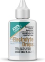 Keto Chow Eletrolyte Hydration Drops - Keto Diets & Intermittent Jesting - Imune Support - Gluten & Sugar Free - Sódio, Magnésio, Potássio & Trace Minerals - Sem sabor - 0,83 fl oz