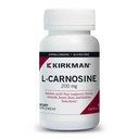 Kirkman – L-Carnosina 200 mg - Hipoalergénico – 90 Cápsulas Vegetarianas – Aminoácido – Gluten Free – Caseína Grátis