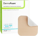 Dermarite Industries Derma Foam Non-Adesive Foam Dressing, 2x2, 10 Count