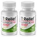 T-Alívio extra força Artrite Arnica +12 dor aliviando medicamentos naturais ajudar a reduzir a dor rigidez dores e dor em articulações Naturalmente - 100 comprimidos (2 embalagem)