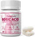 Supositórios Vaginais - pH Balance & Odor Controle para Mulheres, 600mg, 30 Contagem - Gentil Saúde Feminina
