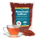Produtos Baar - American Saffron Herbal Tea - Ajuda Digestiva & Limpeza intestinal, Ajuda a aliviar Psoríase, Eczema, Dermatite - Médico-Recomendado - 6 onças