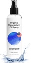 Spray de magnésio orgânico - 8 onças (single) - 100% Puro Óleo de magnésio, Absorvente Rápido, Magnésio Spray para Pés e Corpo, Grau USP