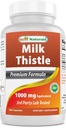 Best Naturals Milk Thistle Extract 1000mg Equivalente - 240 Cápsulas - Não-GMO & Gluten Free (240 Count of 1))