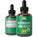 USDA Organic Lung Detox para fumantes e não fumantes com 6 melhores ingredientes. Mullein Leaf, Marshmallow Root, Calendula. Os pulmões limpam para uma melhor saúde respiratória. Liquid Drops Tintura Suplemento