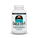 Naturals fonte Omega 3-6-9, complexo de ácidos gordos essenciais para a saúde do coração e do cérebro * - 120 Softgels