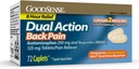 Comprimidos GoodSense de dupla ação acetaminofeno e Ibuprofeno (AINE), 250 mg/125 mg, Dor nas costas, 72 Contagem