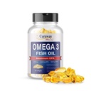 Omega 3 óleo de peixe 2.000mg- Grau Farmacêutico. 1000mg EPA 500mg DHA. Cápsulas sem arroto sem sabor de peixe. Todos naturais, orgânicos, não OGM, sem glúten para homens e mulheres.