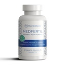 Medfertil para homens Suplemento dietético natural para homens com Carnitina, Co-Q10, Selênio, Zinco, Vitamina C, E, B12, B9 (30 comprimidos)
