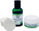 PawPurity Tear Stain Remover Starter Kit para cães Inclui solução removedor de manchas 2 onças, pó 5 onças e 30 almofadas de aplicação 100% Natural Remoção leva cerca de 7-10 dias (30-45 dias de fornecimento)