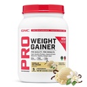 GNC Pro desempenho peso Gainer Protein Powder, 50g de proteína, alta caloria, 700 calorias, suporta massa e recuperação muscular, MCT, BCAA, 3o partido testado, Vanilla sorvete, 6 Servings, 2,5 lbs