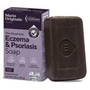 Marie Originals Eczema Face Saboneteira Corpo Bar – Todos Psoríase Natural, Tratamento de Dermatite para a pele seca Comichão Flaky alívio – gentil desintoxicação, cura, anti-Itch, limpeza de pele (Pacote de 1)