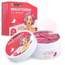Sob patches de olhos (30 pares), Máscara para olhos Puffy, círculos escuros, sacos e rugas com colagénio, alivia pressão e reduz rugas