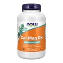 Now Foods Supplements, Cal-Mag DK com vitamina D-3 e vitamina K-2, Suporta Saúde Óssea*, 180 Cápsulas