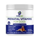 Vitaminas pré-natais para cães - Suporta gravidez saudável, desenvolvimento de filhotes e lactação - Rico em ácido fólico, ferro e cálcio - Suplemento pré-natal avançado para cães grávidas e de enfermagem - 90 mastigação macia