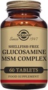 Solgar Glucosamina HSH comprimidos complexos, 60 contagem