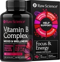 Cápsulas Complexo Vitamina B - B Vitaminas: B1 B2 B3 B5 B6 B7 B9 B12, Biotina, Ácido Fólico, Vitamina C para Energia e Imune Suplemento de Suporte, Super B-Complexo para Mulheres e Sistema Nervoso Masculino, 60 Cápsulas