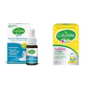 Culturelle bebê imune & suporte digestivo Probiótico + gotas de vitamina D, 30 dias de fornecimento crianças Probiótico + pacotes de fibra, 24 contagem