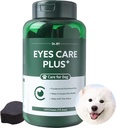Dr.by Eyes Care Plus Dog Tear Stain Supplement Eye Drops for Dogs Eye Health Support with Milk Thitle Lutein Beta Carotene - 100 mastigação suave