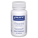 Encapsulamentos puros L-Teanina - Suplemento de Ácido Amino para apoiar Relaxamento, Estresse e Sistema Nervoso - 60 Cápsulas