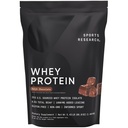 Sports Research Whey Protein - Sports Nutrition Whey Isolate Protein Powder for Lean Muscle Building & Workout Recovery - 5 lb Bag Bulk Protein Powder 25g por serviço - Dutch Chocolate, 60 Servings