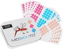 Moskinto O original Mosquito Itch Relief Patches para crianças e adultos, Bug Bite Patches Soothe Inchaço & Coceira, Anti Coceira Bug Bite Relief, Ferramenta de sucção Alternativa, Pacote familiar, 42 Contagem
