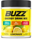 Morning Buzz Energy Drink Powder - Energia Boost - Energia sem açúcar com antioxidantes - Morning Kick and Sports Nutrition Endurance Product - 30 Servings, Limonada, 8 Onças