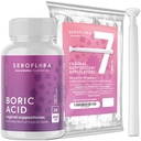 Seroflora Ácido Bórico Supositórios Vaginais para Mulheres com Aplicadores Supositórios - Pills Ácido Bórico Suporte Controle Odor Vaginal - 28 Supositórios 7 Aplicadores