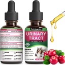 Tratamento de Infecção por Trato Urinário de Gatos e Cachorros com Cranberry e Medicina Natural de ITU - Suporta Bexiga + Criança - Melhores Incontinência Prevenção & Pedras de Bexiga - Suplemento Vitaminas Cuidados Renais de Saúde