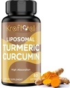 Suplemento de curcumina cúrmica lipossomal 60 Softgels