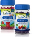 TruBiotics Gummies sem açúcar para Digestive + Saúde Imune para Adultos e Crianças Bundle